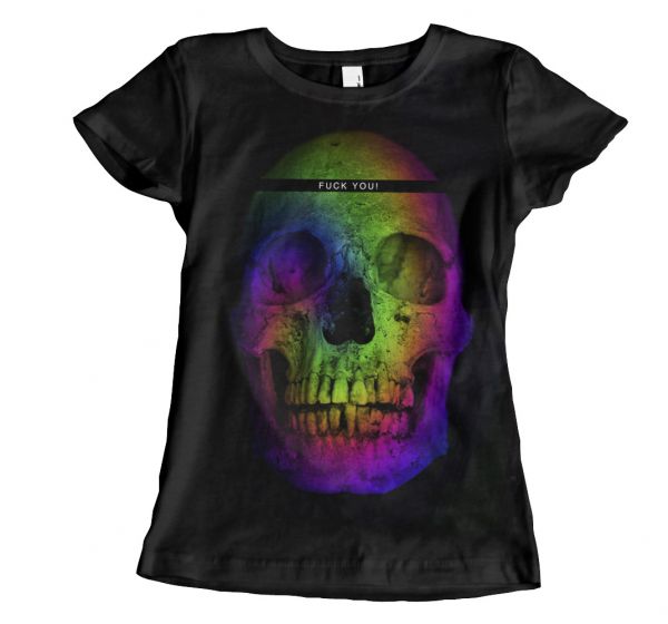 politics Colorful Mind | Girly T-Shirt