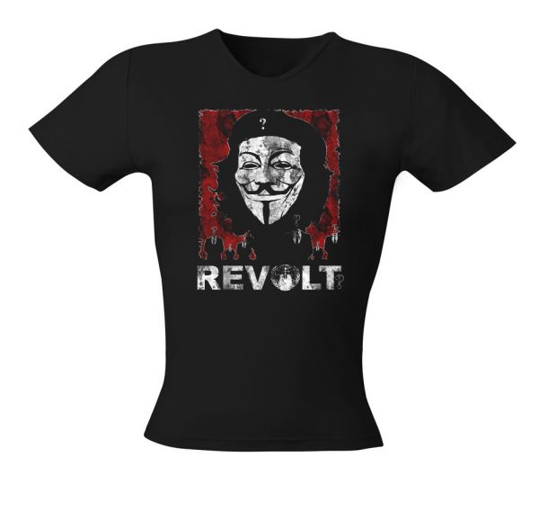 Rock & Style Anonymos Revolt | Girly T-Shirt