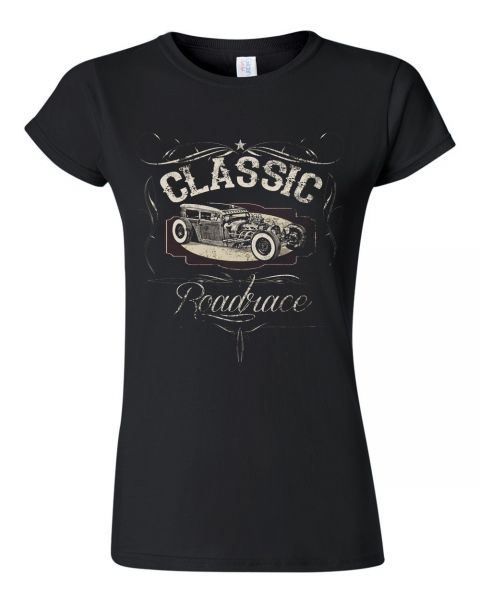 Rock Style Classic Hot Rod | Girly T-Shirt