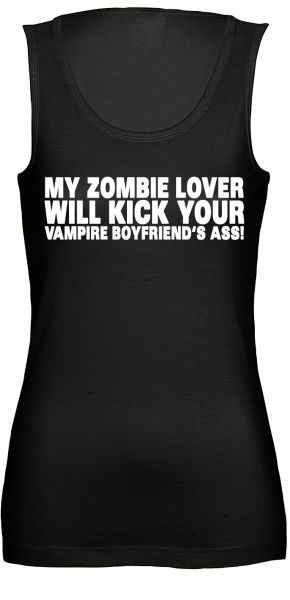 Fun Zombie Lover | Girly Tank Top