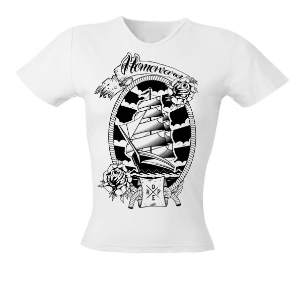 Rock & Style Homeward | Girly T-Shirt