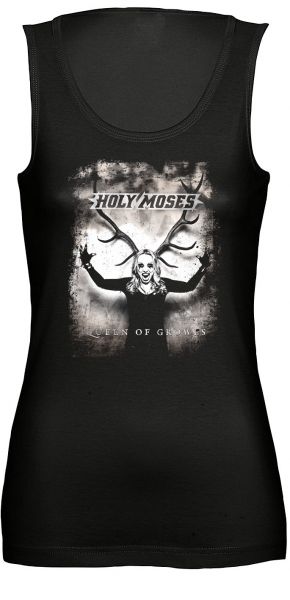Holy Moses Queen of growl | Girly Tank Top