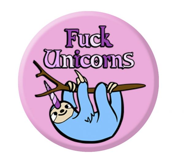Art Worx Fuck Unicorns | Button
