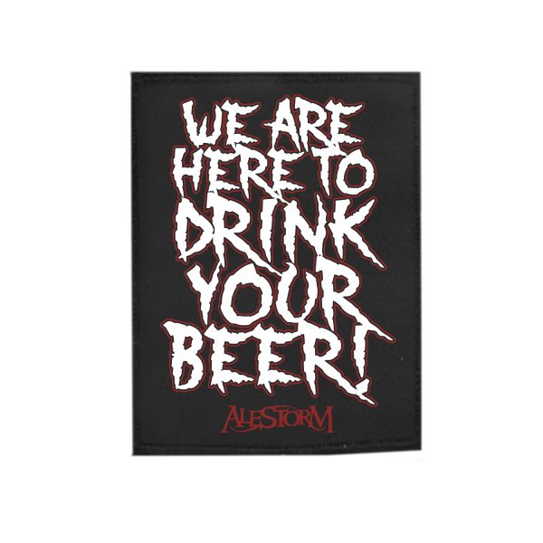 Alestorm We are here to drink your beer Patch | Patch
