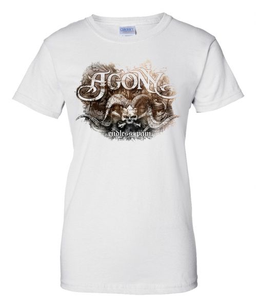 Rock & Style Endless Pain white | Girly T-Shirt