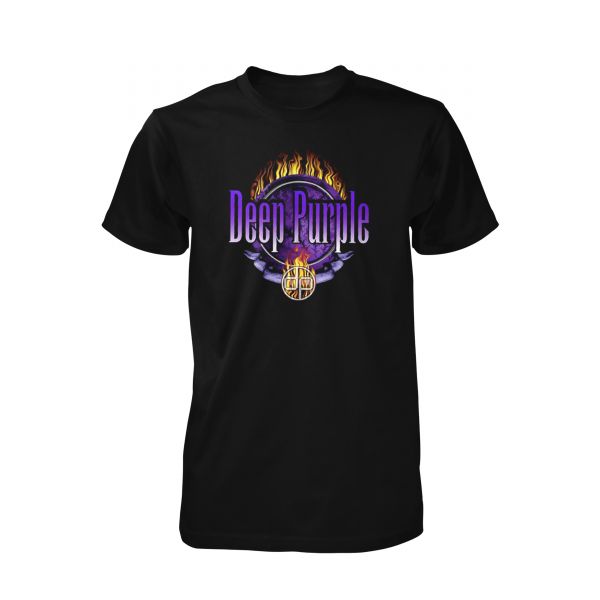 Deep Purple Flames | T-Shirt