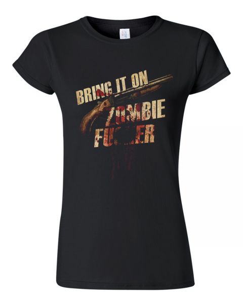 Rock Style Bring it on Zombie Fucker | Girly T-Shirt