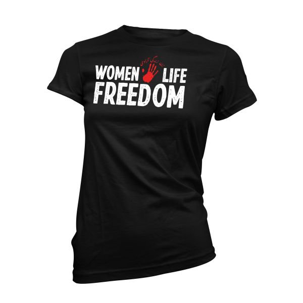 Art Worx Women Life Freedom | Girly T-Shirt