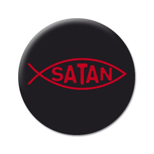 Art Worx Satan Fisch | Button