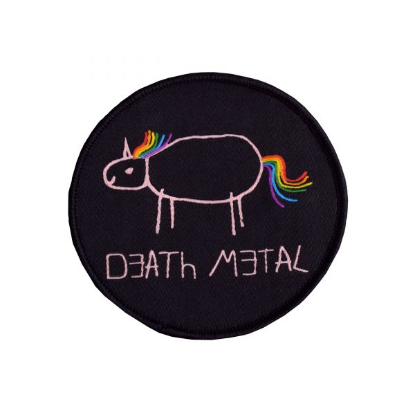 Art Worx Death Metal Unicorn Black | Patch
