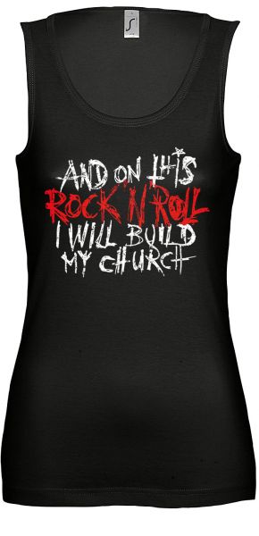 Rock Style And On This Rock n Roll | Girly Tank Top