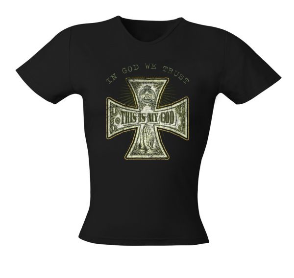 Rock & Style In God We Trust | Girly T-Shirt