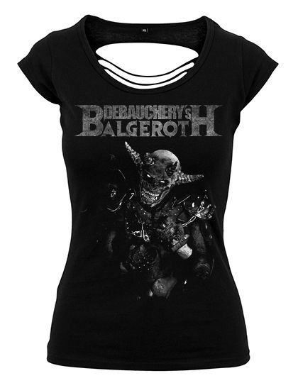 Debauchery´s Balgeroth Blutgott Cutted Back Tee Girlie | Girly T-Shirt