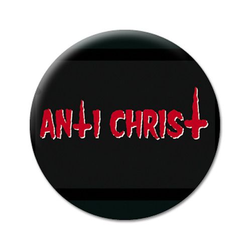 Art Worx Anti Christ Button