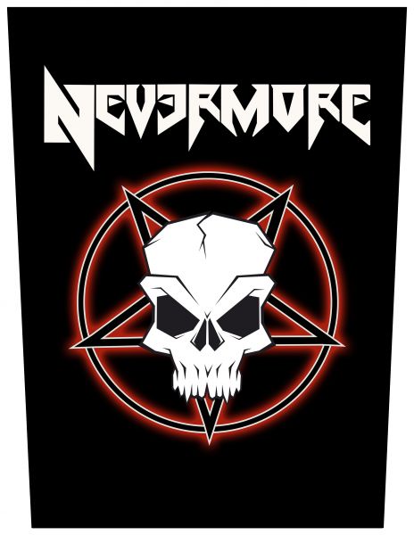 Nevermore Tribal Skull | Backpatch