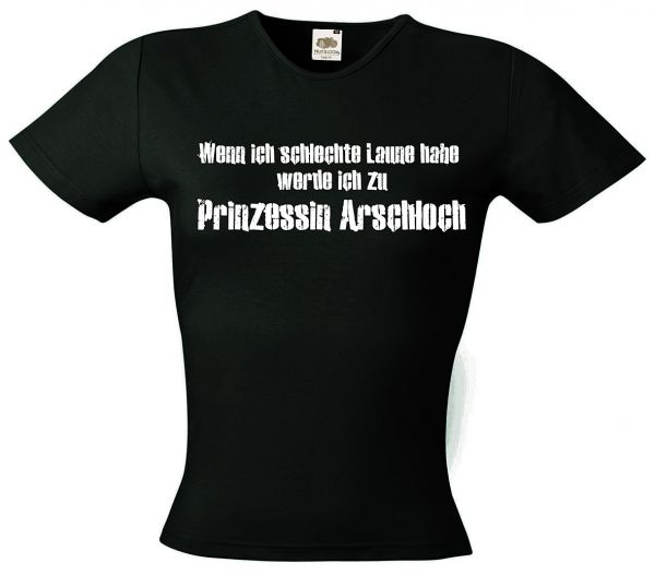 Art Worx Prinzessin Arschloch | Girly T-Shirt