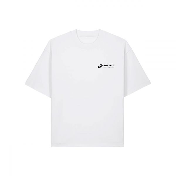 Pottfit Prime Logo White | T-Shirt