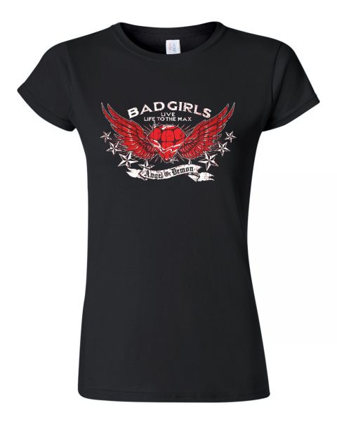 Rock Style Bad Girls | Girly T-Shirt