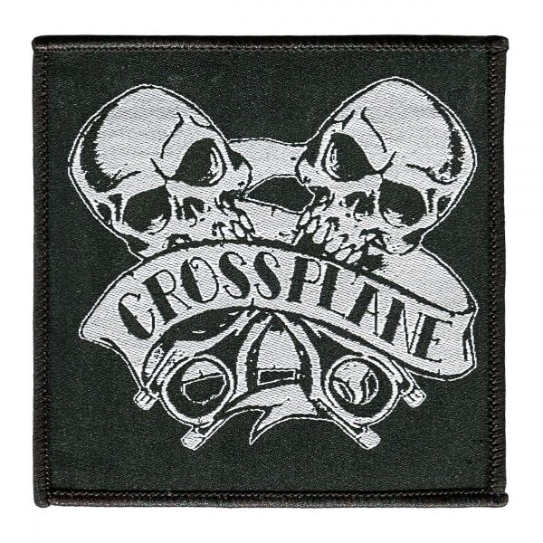 Crossplane Skull 9x9cm | Patch