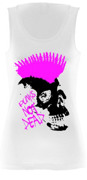 Rock Style Punk not Dead | Girly Tank Top