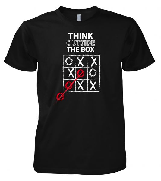 Fun Think outside the box | T-Shirt