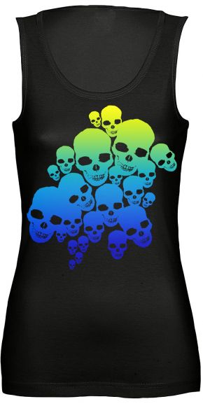 Rock & Styles Too Much Blue | Girly Tank Top