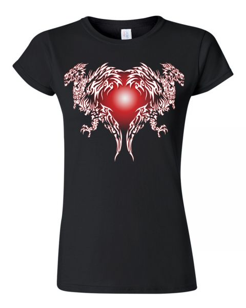 Rock Style Dragonheart | Girly T-Shirt